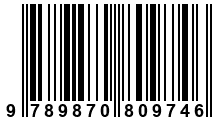 Código de Barras de '.9789870809746.'