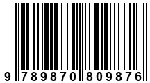 Código de Barras de '.9789870809876.'