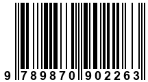 Código de Barras de '.9789870902263.'
