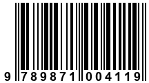 Código de Barras de '.9789871004119.'