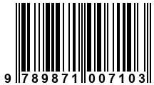 Código de Barras de '.9789871007103.'