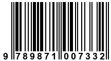 Código de Barras de '.9789871007332.'