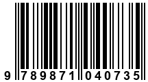 Código de Barras de '.9789871040735.'
