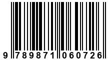 Código de Barras de '.9789871060726.'