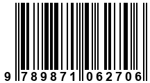 Código de Barras de '.9789871062706.'