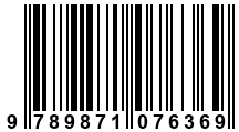 Código de Barras de '.9789871076369.'