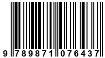 Código de Barras de '.9789871076437.'