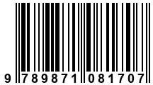 Código de Barras de '.9789871081707.'