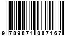 Código de Barras de '.9789871087167.'