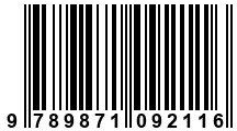 Código de Barras de '.9789871092116.'