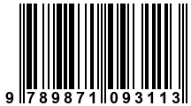 Código de Barras de '.9789871093113.'