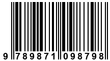 Código de Barras de '.9789871098798.'