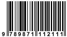 Código de Barras de '.9789871112111.'
