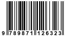 Código de Barras de '.9789871126323.'