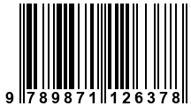 Código de Barras de '.9789871126378.'