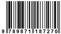 Código de Barras de '.9789871187270.'