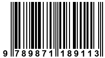 Código de Barras de '.9789871189113.'