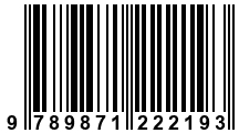 Código de Barras de '.9789871222193.'
