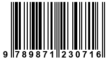 Código de Barras de '.9789871230716.'