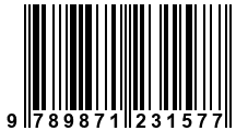 Código de Barras de '.9789871231577.'