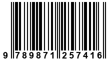 Código de Barras de '.9789871257416.'