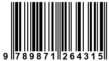 Código de Barras de '.9789871264315.'