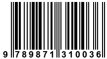 Código de Barras de '.9789871310036.'