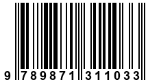 Código de Barras de '.9789871311033.'