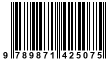 Código de Barras de '.9789871425075.'