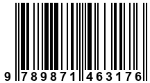 Código de Barras de '.9789871463176.'