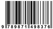 Código de Barras de '.9789871498376.'