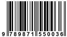Código de Barras de '.9789871550036.'