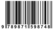 Código de Barras de '.9789871598748.'