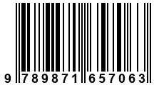 Código de Barras de '.9789871657063.'