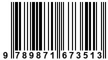 Código de Barras de '.9789871673513.'