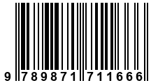 Código de Barras de '.9789871711666.'