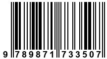 Código de Barras de '.9789871733507.'