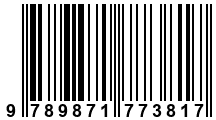 Código de Barras de '.9789871773817.'