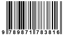 Código de Barras de '.9789871783816.'