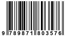 Código de Barras de '.9789871803576.'