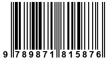 Código de Barras de '.9789871815876.'