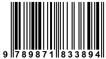 Código de Barras de '.9789871833894.'
