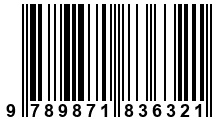 Código de Barras de '.9789871836321.'