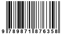 Código de Barras de '.9789871876358.'