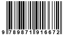 Código de Barras de '.9789871916672.'