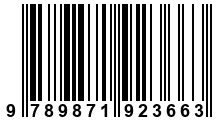 Código de Barras de '.9789871923663.'