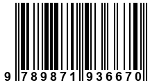 Código de Barras de '.9789871936670.'