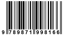 Código de Barras de '.9789871998166.'