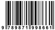 Código de Barras de '.9789871998661.'