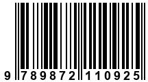 Código de Barras de '.9789872110925.'
